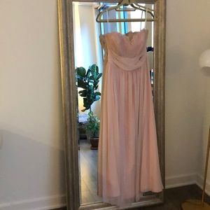 Hayley Paige light pink gown